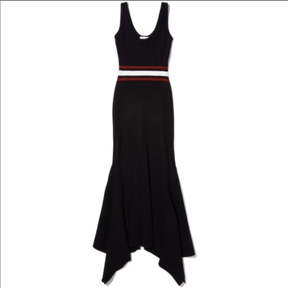 ALC Anders Ribbed Knit Midi Dress